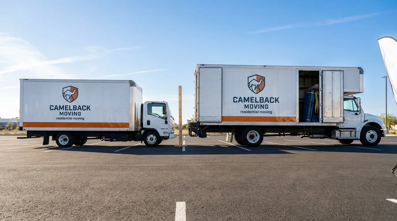 Moving truck size capacity guide in Fort Stockton